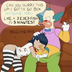 krusty the clown from fortnite by skullyhearts