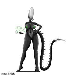 female xenomorph from alien (franchise) by steelknigh
