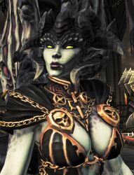 1girls 3d big_breasts breasts bust busty cleavage darksiders darksiders_2 demon demon_ears demon_eyes demon_girl demon_horns demon_humanoid demon_wings demoness female female_focus female_only front_view glowing_eyes horns humanoid inner_sideboob large_breasts lilith_(darksiders) mature_female monster_girl no_humans pointy_ears screenshot sideboob skimpy skimpy_clothes skimpy_dress skimpy_outfit sole_female solo solo_female solo_focus succubus succubus_horns succubus_wings tagme yellow_eyes