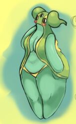 anthro artesjsc big_breasts breasts east_sea_gastrodon female gastrodon pokémon_(species) pokemon slug tagme thick_thighs wide_hips