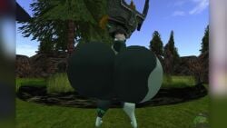 3d 3d_(artwork) animated ass_expansion big_ass bubble_butt huge_ass looking_at_viewer looking_back midna nintendo sound tagme the_legend_of_zelda thick_thighs twerking twilight_princess video wide_hips zer0264