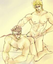 2boys anal dio_brando doggy_style gay jojo's_bizarre_adventure male male/male male_only male_penetrating_male mohammed_avdol penetration stardust_crusaders takoda_(artist) yaoi