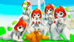 anthro canine clones cowgirl_position crossover fox freedom_planet freedom_planet_2 milla_basset sahanovazamat sonic_(series) sonic_the_hedgehog_(series) tails video_games