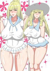 lillie (pokemon) (cosplay) from game freak by 2hk (artist)