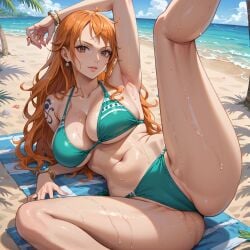 ai_fishball ai_generated female female_only nami_(one_piece) one_piece