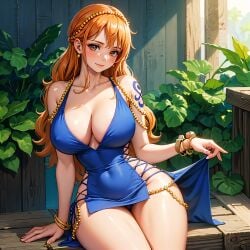 ai_fishball ai_generated female female_only nami_(one_piece) one_piece