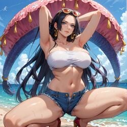 ai_fishball ai_generated boa_hancock female female_only one_piece