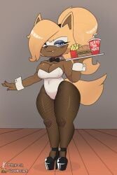 berkthejerk dark-skinned_female gigantic_ass high_heel_boots hyper_ass idw_comics idw_publishing medium_breasts sega sonic_(series) sonic_the_hedgehog_(comics) sonic_the_hedgehog_(idw) sonic_the_hedgehog_(series) waitress whisper_the_wolf