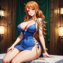 ai_fishball ai_generated female female_only nami_(one_piece) one_piece