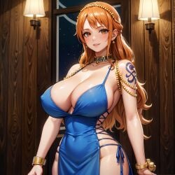 ai_fishball ai_generated female female_only nami_(one_piece) one_piece