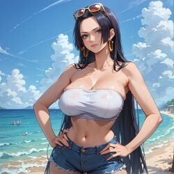 ai_fishball ai_generated boa_hancock female female_only one_piece