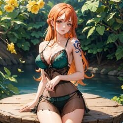 ai_fishball ai_generated female female_only nami_(one_piece) one_piece