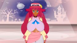 fusion iris_(mega_man) pokemon serena_(pokemon) serena_(pokemon_games) tagme