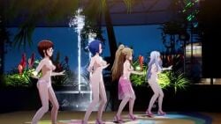 3d 5girls akizuki_ritsuko animated azusa_miura dancing idolmaster music nikaidou_chizuru nude shijou_takane singing sound stage stage_lights stage_show sutamasu_(artist) tagme video voice_acted