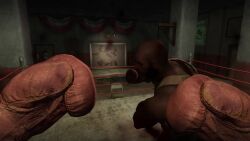 3d animated bethesda_softworks boxing_gloves boxing_ring fallout instant_loss instant_loss_2koma mixed_fight no_sound nora_(fallout_4) rape sole_survivor_(female) straight tagme vault_dweller video workout workout_clothes