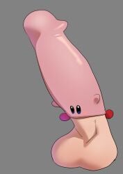 balls big_penis condom deto huge_cock hyper_penetration hyper_stomach_bulge kirby kirby_(series) living_condom penis stomach_bulge tagme what wtf