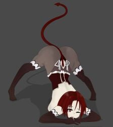 artist_name artist_signature ass_up brown_eyes colombian corset demon_girl demon_tail face_down_ass_up female female_focus flat_chest freckles gloves grey_background head_down_ass_up heart-shaped_pupils hispanic hispanic_virtual_youtuber huanmurato indie_virtual_youtuber latam_virtual_youtuber light-skinned_female light_skin long_gloves long_stockings monochrome_background no_bra one_eye_closed pantyhose red_hair ryumi ryumivt seductive seductive_look seductive_smile short_hair signature small_breasts stockings succubus succubus_outfit succubus_tail twitch twitch.tv virtual_youtuber vtuber yellow_eyes youtube youtube_hispanic