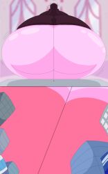 ass_bigger_than_head ass_focus big_ass big_breasts breasts_bigger_than_head city clothed comic female female_only friday_night_funkin giantess huge_breasts hyper hyper_ass hyper_breasts imminent_facesitting mrkinettle no_underwear sarvente_(dokki.doodlez) sarvente_(friday_night_funkin) tagme underass