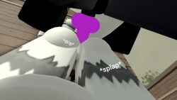 3d artist_request ass_focus black_fur furred_dragon knot protogen roblox robloxian sound_effect source_request tagme white_fur