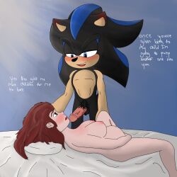 anthro anthro_on_human artist_request fan_character furry hedgehog human interspecies interspecies_pregnancy male_pubes neo_the_hedgehog pregnant pubes sonic_(series) sonic_oc sonic_the_hedgehog_(series)