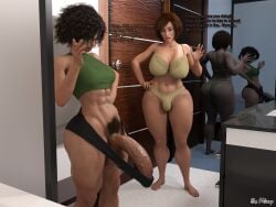 2futas 3d 3d_(artwork) abs age_difference ass balls balls_in_panties big_ass big_breasts big_butt big_penis breasts bulge casual_exposure casual_nudity cheating cheating_wife cock_shock cucked_by_futa cuckold curly_hair curvy dark-skinned_futanari dialogue duo erection erection_under_clothes futa_only futa_with_futa futanari glasses hairy hairy_pussy huge_breasts huge_cock huge_penis ineffective_clothing ineffective_panties light-skinned_female lingerie milf mostly_nude muscular_futanari nerd nerdy_female netorare ntr original original_character panties penis penis_awe penis_size_difference pubes shocked shocked_expression short_hair small_but_hung small_dom_big_sub smaller_futanari st_mickey standing thick thick_thighs uncensored underwear venus_body voluptuous voluptuous_female wide_hips wife