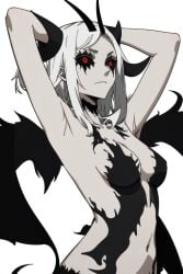 ai_generated armpits big_breasts black_clover demon megicula