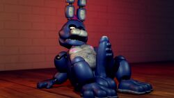 bonnie_(fnaf) dick five_nights_at_freddy's fnaf gay huge_balls huge_cock huge_cock jerking jerking_off jerkingoff original_character penis richardbunbon