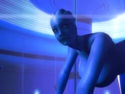 3d 3d_(artwork) alien_girl animated asari hunicornd liara_t'soni mass_effect unicornd