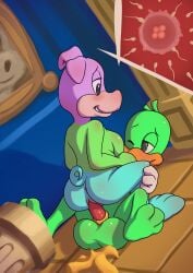 2d duck duo minum pig sex toontown_online toontown_rewritten toony