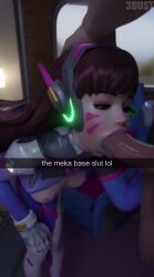 1boy 1boy1girl 1girls 3d animated big_penis blowjob brown_eyes brown_hair caption d.va deepthroat english_text fellatio female gagging interracial korean_female large_penis light-skinned_male light_skin male mp4 overwatch overwatch_2 shorter_than_30_seconds snapchat sound sucking sехual text threedust vertical_video video