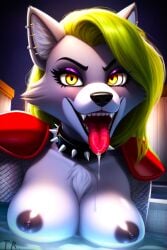 roxanne wolf (fnaf) from five nights at freddy's by j4cktr