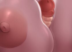 1boy 1girls alternate_breast_size big_breasts big_penis breast_expansion breasts breasts_bigger_than_head doki_doki_literature_club expansion female huge_breasts huge_cock hyper hyper_breasts hyper_penis male metachoke monika_(doki_doki_literature_club) nude paizuri penis penis_expansion suffocation