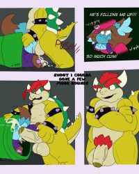 absurd_res ass big_penis bodily_fluids boo_(disambiguation) bowser chibi_(chibitay) chibitay cum cum_in_ass cum_in_pussy cum_inside cumflated cumshot domestic_cat duo ejaculation felid feline felis forced genital_fluids genitals hi_res koopa koopa_troopa male/female mammal mario mario_(series) nintendo penis pipes public_use pussy questionable_consent scalie sex straight stuck super_mario_bros. tongue translynx warp_pipe