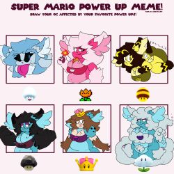 absurd_res arthropod bee bee_mushroom boo_(disambiguation) chibi_(chibitay) chibitay cloud_flower crown fire_flower headgear hi_res human hymenopteran insects mammal mario_(series) mushroom new_super_mario_bros._u_deluxe nintendo power_up rock_mushroom super_crown super_mario_galaxy super_mario_world translynx