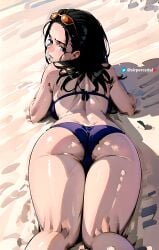 ai_generated ass ass_focus female female_only nico_robin one_piece panties post-timeskip sirpercedalai stable_diffusion