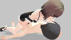 1boy 1girls 3d animated brown_hair female female/male female_on_top female_penetrated femdom game_cg girl_on_top hand_on_hair hand_on_head kiss kissing kissing_while_penetrated light_skin loop maid maid_apron maid_outfit maid_uniform male mp4 music penetration rape reverse_rape sadistic_maid_rebellion sex short_hair short_playtime shorter_than_30_seconds simple_background sound stockings tagme thighs vaginal vaginal_insertion vaginal_penetration video white_background white_legwear