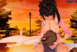 1boy 1girls 3d animated deqv7 female fusion gif handjob male tagme