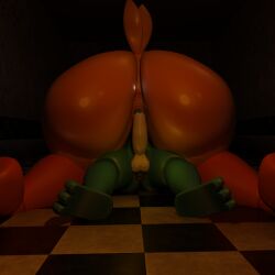 2023 3d_(artwork) animatronic anonymousfm anthro ass avian balls big_butt bird chicken digital_media_(artwork) duo erection female female_penetrated five_nights_at_freddy's five_nights_at_freddy's_2 galliform gallus_(genus) genitals giantess hi_res lagomorph leporid machine macro male male/female male_penetrating male_penetrating_female mammal nude penetration penile penis phasianid pinned_to_floor pussy rabbit robot scott_cawthon scottgames sex size_difference toy_bonnie_(fnaf) toy_chica_(fnaf) vaginal_penetration