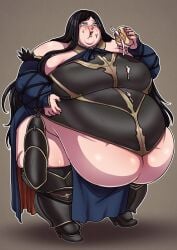 1girls bbw belly big_belly big_breasts breasts castlevania castlevania:_order_of_ecclesia chubby chubby_female cowboybefat curvaceous curvy eating ecchipandaa fat female female_only hips huge_belly huge_breasts hyper hyper_fat konami large_belly large_breasts morbidly_obese obese obese_female order_of_ecclesia overweight overweight_female plump shanoa ssbbw tummy