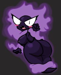 anthro ass boobs breasts butt fangs female female_only gastly generation_1_pokemon ghost lewdewott looking_back naked naked_female nipples nude nude_female pokémon_(species) pokemon solo