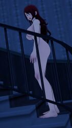 1girls 3d 3d_(artwork) ass bare_legs barefoot big_ass big_breasts blush breasts bubble_butt busty completely_naked completely_nude completely_nude_female confident curvy effineffer evening exhibitionism exposed feet female female_focus female_only female_pervert full_body huge_breasts human koikatsu large_ass large_breasts legs long_hair looking_pleasured matching_hair_and_eye_color megami_tensei mitsuru_kirijo naked naked_female naughty_face navel night nipples nude nude_female pale_skin persona persona_3 pose posing pussy red_eyes red_hair seductive showing_off solo solo_female thick_thighs thighs