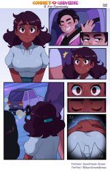 cartoon_network comic connie_maheswaran female page_2 page_number steven_quartz_universe steven_universe suavicreamdraws tagme