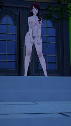 1girls 3d 3d_(artwork) ass bare_legs barefoot big_ass big_breasts blush breasts bubble_butt busty completely_naked completely_nude completely_nude_female confident curvy effineffer evening exhibitionism exposed feet female female_focus female_only female_pervert full_body huge_breasts human koikatsu large_ass large_breasts legs long_hair looking_pleasured matching_hair_and_eye_color megami_tensei mitsuru_kirijo naked naked_female naughty_face navel night nipples nude nude_female outdoor_nudity outdoors outside pale_skin persona persona_3 pose posing public public_exposure public_indecency public_nudity pussy red_eyes red_hair seductive showing_off solo solo_female thick_thighs thighs