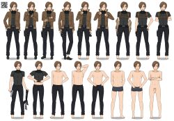 2d kisekae leon_scott_kennedy looking_at_viewer male_only qr_code resident_evil resident_evil_2 resident_evil_4 resident_evil_4_remake solo solo_male spnati sprite_sheet strip_poker_night_at_the_inventory stripping transparent_background undressed