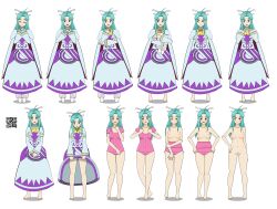 2d blue_eyes blue_hair blush camelot golden_sun kisekae mia_(golden_sun) nintendo pink_swimsuit qr_code robe spnati sprite_sheet strip_poker_night_at_the_inventory stripping swimsuit transparent_background undressing