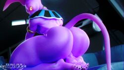 3d anthro anthro_only ass balls beerus big_butt domestic_cat dragon_ball dragon_ball_super feet felid feline felis genitals hairless hairless_cat hi_res jaiblizz male mammal nude solo solo_focus sphynx_(cat) tail thick_thighs