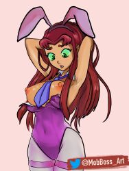 starfire from cartoon network by mob boss art
