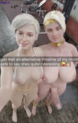 1futa 1girls 3d age_difference barefoot big_balls big_penis blonde blonde_hair cassie_cage completely_nude daughter english_text feet female futa_on_female futa_with_female futanari hung_futanari imminent_sex incest jinxed_xp light-skinned_female light-skinned_futanari light_skin mortal_kombat mortal_kombat_11 mostly_nude mother mother_and_daughter nude nude_futanari older_futanari parent parent_and_child selfie snapchat sonya_blade text toes younger_female