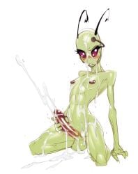 1futa alien areolae balls big_penis cum cum_on_body cum_on_breasts cum_on_face cum_on_self cum_string ejaculation erection excessive_cum flat_chested futa_only futanari green_skin humanoid humanoid_penis ihopmug invader_zim kneeling masturbation nipples nude orgasm penis pierced_nipples rule_63 solo tak tak_(invader_zim) white_background