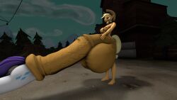 1futa 1girls 3d 3d_(artwork) animal_genitalia animal_penis anthro applejack_(mlp) balls blonde_hair breasts cock_vore completely_nude earth_pony equid equine equine_genitalia equine_penis female friendship_is_magic fur futa_focus futa_on_female futanari hasbro horse horsecock hyper hyper_balls hyper_genitalia hyper_penis intersex mammal my_little_pony naked_hat nipples nude nude_futa orange_body orange_fur penis penis_bigger_than_body pony rarity_(mlp) solo_focus thundy_butt unicorn vore white_body white_fur